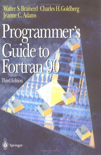 Programmer guide fortran - programmer's,